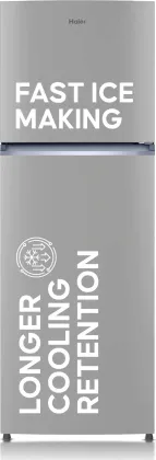 Haier HEF-252IEGS-P 240 L 2 Star Double Door Refrigerator