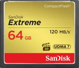 SanDisk Extreme 64GB Compact Flash Memory Card
