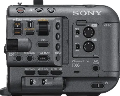 Sony FX6 Cinema Camera with FE PZ 28-135mm F4 OSS G Lens