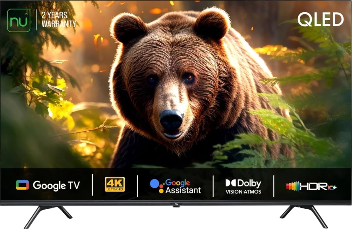 Nu LED43QUGNX 43 inch Ultra HD 4K Smart QLED TV Price in India 2024