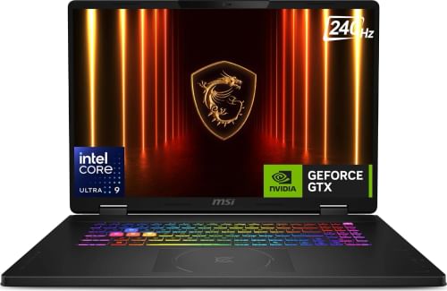 MSI Crosshair 18 HX AI A2XWGXKG-096INY Gaming Laptop (Intel Core Ultra 9 275HX / 32GB/ 1TB SSD/ Win11 Home/ 12GB RTX 5070)