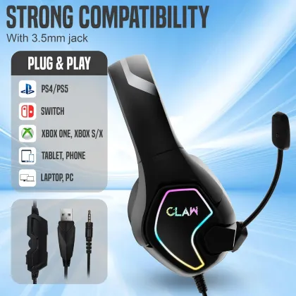 Claw GH40 Wired Headphones - image 4