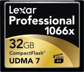 Lexar 1066X UDMA Compact Flash 7 32 GB Class 10 160 MB/s Memory Card