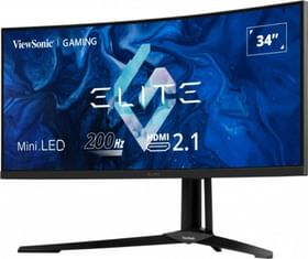 ViewSonic Elite XG341C-2K 34 inch Gaming LED Monitor