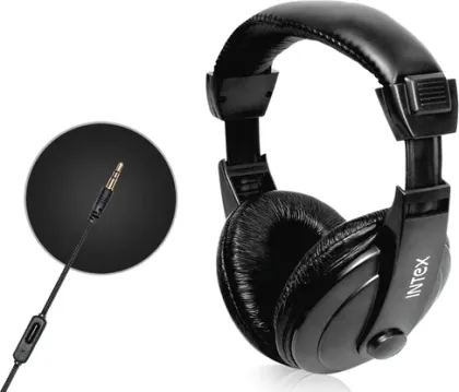 Intex Megablack Wired Headphone