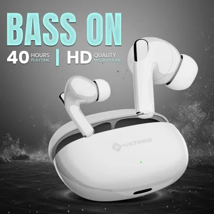 MAK Power TW-121 True Wireless Earbuds