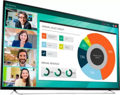 HP 2YD85A8 55-inch Ultra HD 4K LED Backlit Monitor