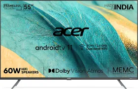 Acer H Series AR55AR2851UDPRO 55 inch Ultra HD 4K Smart LED TV