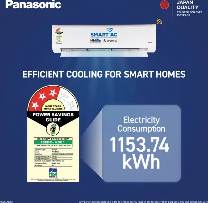 Panasonic CS/CU-SU24BKY3W 2 Ton 3 Star 2026 Inverter Split AC