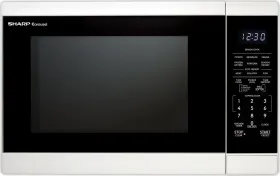 Sharp SMC1461KW 1.4 cu ft Countertop Microwave Oven