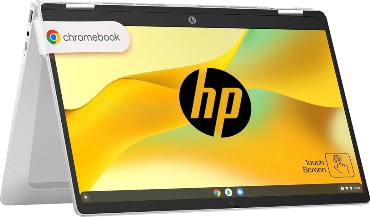 HP Chromebook x360 14b-cd0011TU Laptop (Intel Processor N100/ 4GB/ 128GB  UFS/ Chrome OS) Price in India 2024, Full Specs & Review | Smartprix