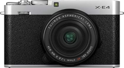 Fujifilm X-E4 26MP Mirrorless Camera with 27mm Lens