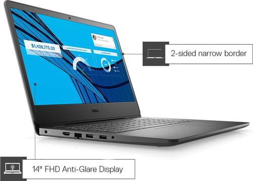 Dell Vostro 3401 Laptop (11th Gen Core i3/ 8GB/ 256GB SSD/ Win10 Home)
