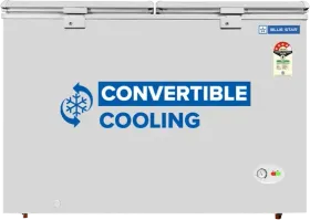 Blue Star HT4-N375 350 L Double Door Deep Freezer