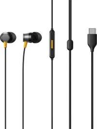 realme Buds 3 Wired Earphone with Type-C Jack, HD Microphone and Tangle-free Cable Wired