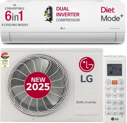 LG US-Q13JNYE 1 Ton 4 Star 2025 Inverter Split AC
