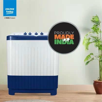 Voltas Beko WTT80DBLTF 8 kg Semi Automatic Washing Machine