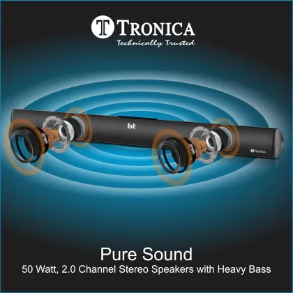 Tronica ‎SB-1313 50W Bluetooth Soundbar