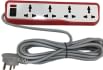 Havells EcoStar AHNKXXR004 4+1 Socket Surge Protector