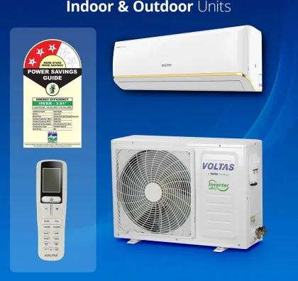 Voltas 183V Vectra ZEN Gold 1.5 Ton 3 Star 2024 Inverter Split AC