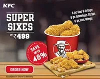 18 Piece Chicken at just Rs. 499