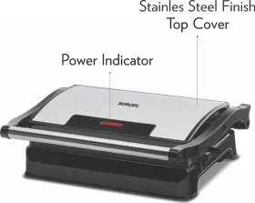 Borosil BGRILLSS13 700 W Grill Sandwich Maker