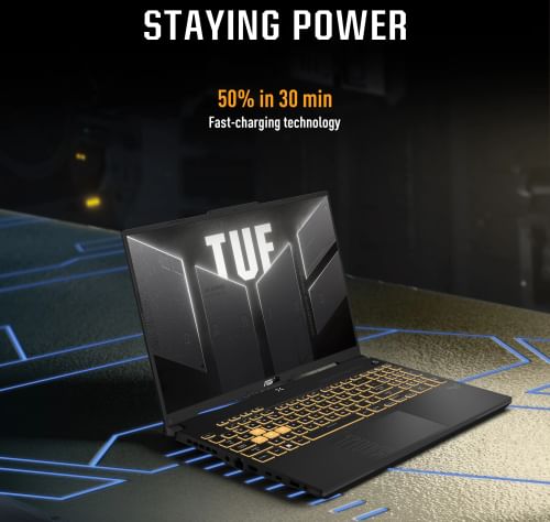 Asus TUF Gaming F16 FX607VB-RL076WS Laptop (Intel Core 5 210H/ 16GB/ 512GB SSD/ Win11/ 4GB Graph)