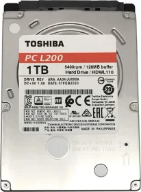 Toshiba L200 HDWL110UZSVA 1TB Internal Hard Disk Drive