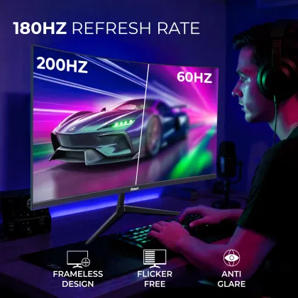 Foxin Phantom 24 inch Full HD Curved Gaming Monitor
