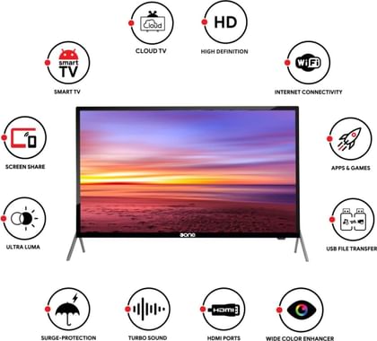 Dot One 40S.1-FRC9 40 inches HD Ready Smart LED TV