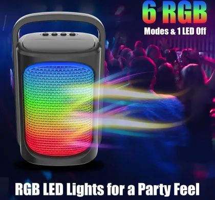 pTron Musicbot Partybox 10W Bluetooth Speaker