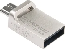 Transcend JetFlash 880 64GB Dual Pen Drive