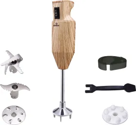 Grinish Wooden WO111 350 W Hand Blender
