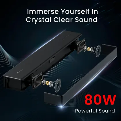 Portronics Sound Slick 8 80W Bluetooth Soundbar