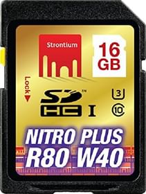 Strontium Nitro Plus 16GB UHS-1(U3) SDXC Card