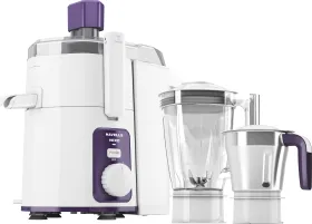 Havells Hexo 1000W Juicer Mixer Grinder (2 Jars)