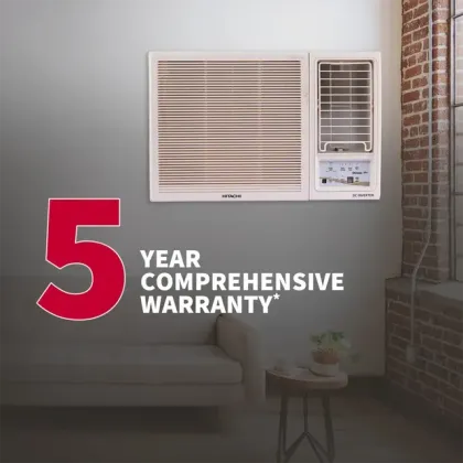 Hitachi RAW518HHEO 1.5 Ton 5 Star 2024 Inverter Window AC