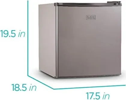 BLACK+DECKER BCRK17V 1.7 Cu Ft Single Door Mini Refrigerator