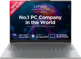 Lenovo Yoga Slim 7 14ILL10 83JX00H1IN Laptop (Intel Core Ultra 5 226V/ 16GB/ 512GB SSD/ Win11 Home)