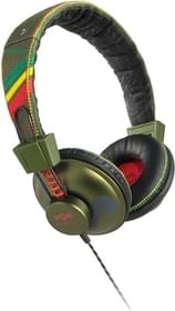 House Of Marley EM-JH010-RT Jammin Collections Positive Vibrations Over-the-ear Headphone
