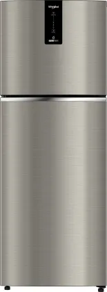 Whirlpool IF INV 355 Omega Steel 308 L 3 Star Double Door Refrigerator