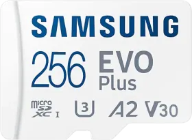 Samsung EVO Plus 256GB SDXC Memory Card