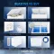Haier HFC-325CM5 303 L 5 Star Double Door Deep Freezer