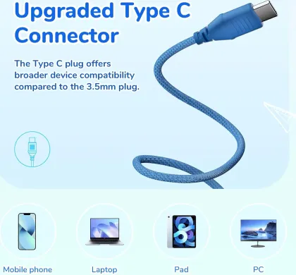 EarFun K3 Type-C Wired Headphones