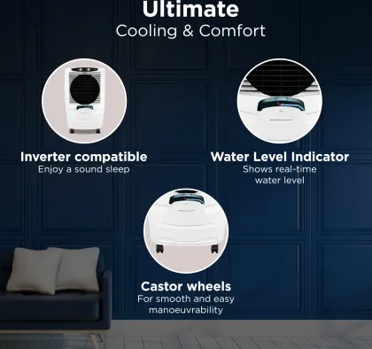 Hindware Snowcrest Cruzo 52 L Desert Air Cooler