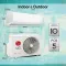 LG TS-Q19PWZE 1.5 Ton 5 Star 2024 Dual Inverter Split AC