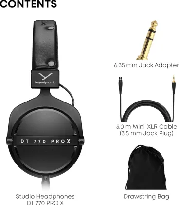 Beyerdynamic DT 770 Pro X Wired Studio Headphones