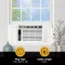 Whirlpool WHAW061CW 6000 BTU 115V Window AC