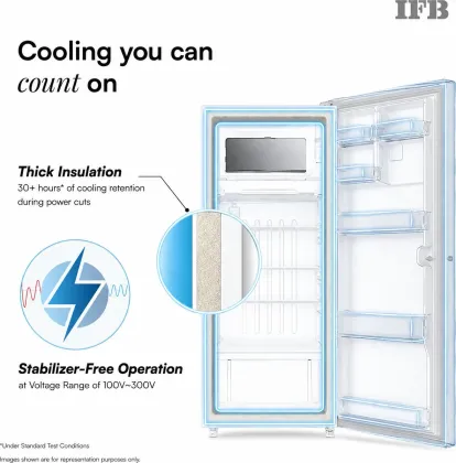 IFB IFBDC-277DIBS 251 L 4 Star Single Door Refrigerator