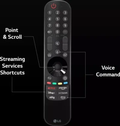 LG QNED85T 65 inch Ultra HD 4K Smart QNED TV